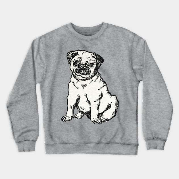 The dog the best friend Crewneck Sweatshirt by LegnaArt